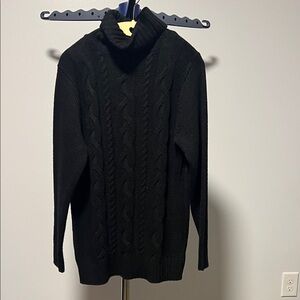 Zenana  Black Turtleneck Sweater